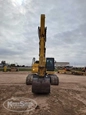 Used Excavator in yard,Side of used Komatsu Excavator,Front of used Komatsu Excavator